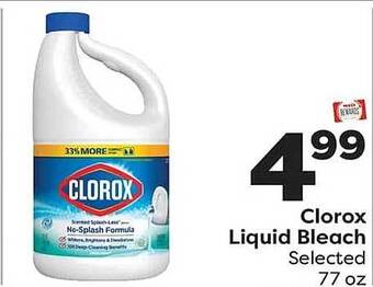 Weis Markets Clorox liquid bleach offer