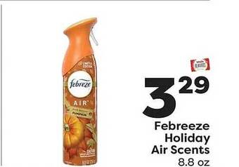 Weis Markets Febreeze holiday air scents offer