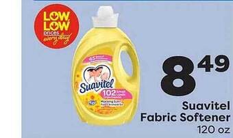 Weis Markets Suavitel fabric softener offer