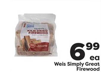 Weis Markets Weis simply great firewood offer