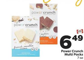 Weis Markets Power crunch multi packs offer