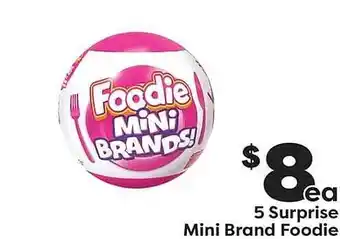 Weis Markets 5 surprise mini brand foodie offer