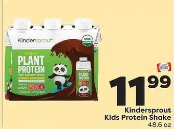 Weis Markets Kindersprout kids protein shake offer