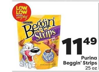 Weis Markets Purina beggin strips offer