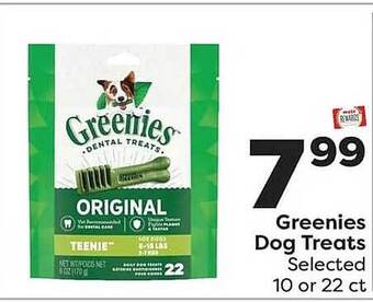 Weis Markets Greenies dog treats offer