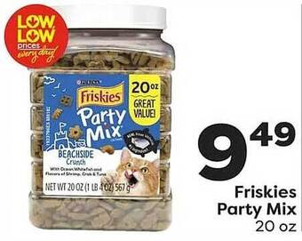 Weis Markets Friskies party mix offer
