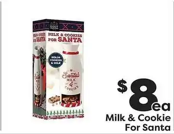 Weis Markets Milk & cookie for santa offer