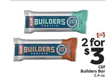 Weis Markets Clif builders bar offer