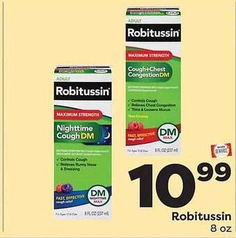 Weis Markets Robitussin offer