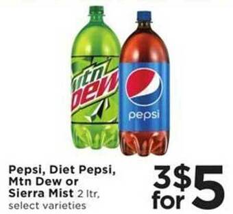 Cub Foods Pepsi, diet pepsi, mtn dew or sierra mist offer
