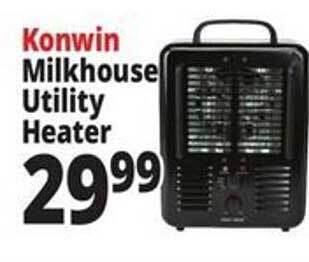 Ocean State Job Lot Konwin milkhouse utility heater offer