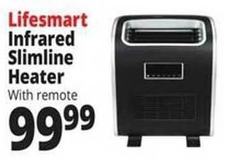 Ocean State Job Lot Lifesmart infrared slimline heater offer