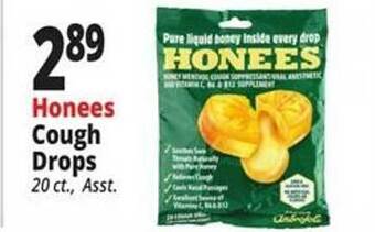 Ocean State Job Lot Honees cough drops offer