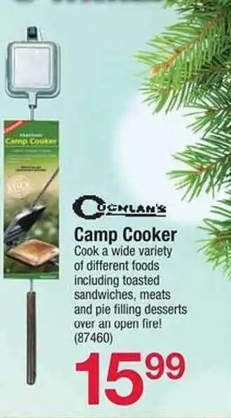 Ace Hardware Coghlan's camp cooker offer