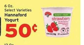 Hannaford Hannaford yogurt offer