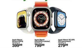 Target Apple watch series 8 (gps) offer