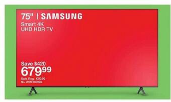 Target Samsung 75 offer