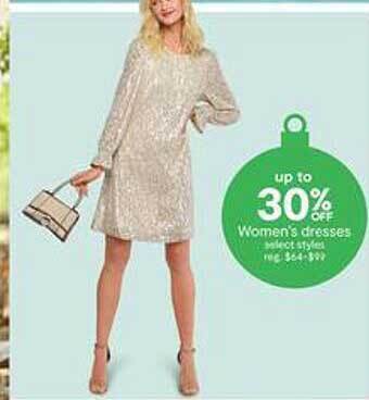 JC Penney Women's dresses select styles offer