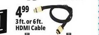 Ocean State Job Lot Hdmi cable offer