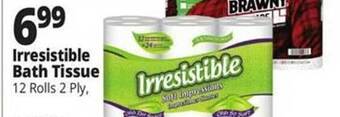 Ocean State Job Lot Irresistible bath tissue offer