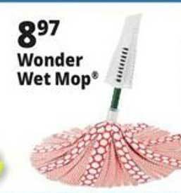 Ocean State Job Lot Wonder wet mop offer