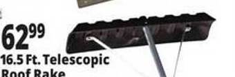 Ocean State Job Lot Telescopic roof rake offer