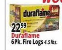Ocean State Job Lot Duraflame fire logs offer