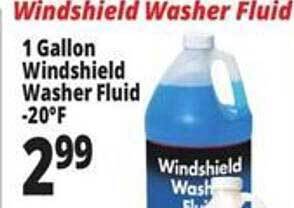 Ocean State Job Lot Windshield washer fluid offer