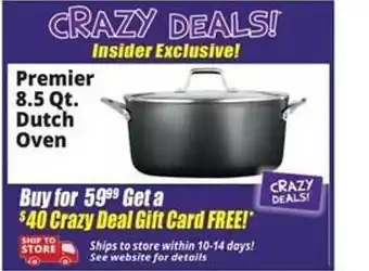 Ocean State Job Lot Premier dutch oven offer