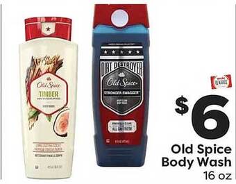 Weis Markets Old spice body wash offer