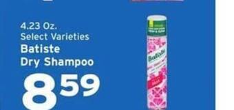 Batiste dry shampoo
