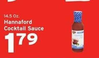 Hannaford Hannaford cocktail sauce offer