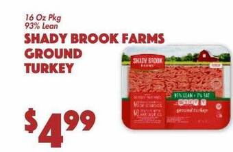 The Food Emporium Shady brook farms ground turkey offer