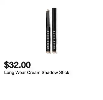 Belk Long wear cream shadow stick offer