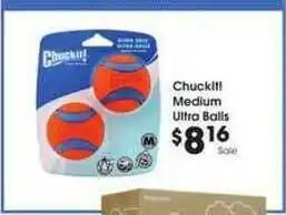 Kroger Chuckit! Medium Ultra Balls offer