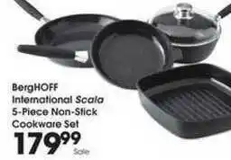Kroger BergHOFF International Scala 5-Piece Non-Stick Cookware Set offer