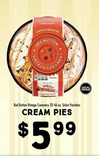 Maceys Red Button Vintage Creamery 32-46 Oz Cream Pies offer
