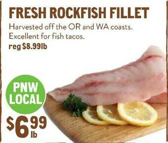 New Seasons Market Fresh Rockfish Fillet offer