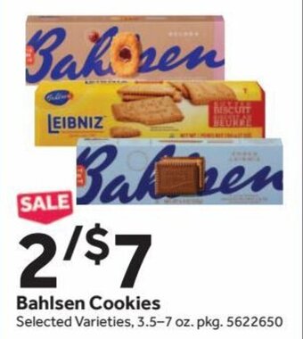 Stop&Shop Bahlsen Cookies offer