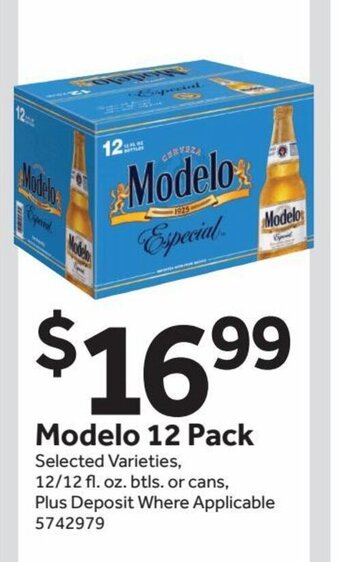 Stop&Shop Modelo 12 Pack offer