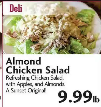 Sunset Foods Almond Chicken Salad offer