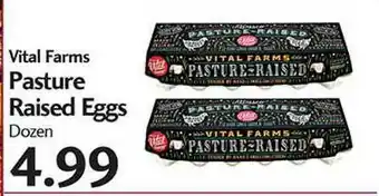 Sunset Foods Vital Farms Pasture Raised Eggs offer