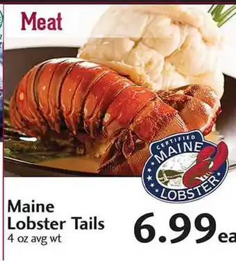 Sunset Foods Maine Loster Tails offer