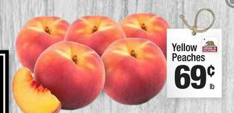 Super King Markets Yellow Peaches offer