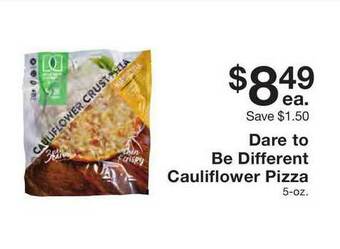 Fairway Store Market Dare To Be Different Cauliflower Pizza offer
