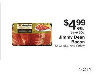 Fairway Store Market Jimmy Dean Bacon offer