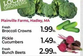 Roche Bros Fresh Bunch Beets offer