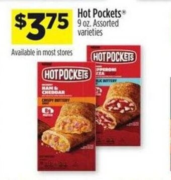 Dollar General Hot Pockets 9 oz. offer