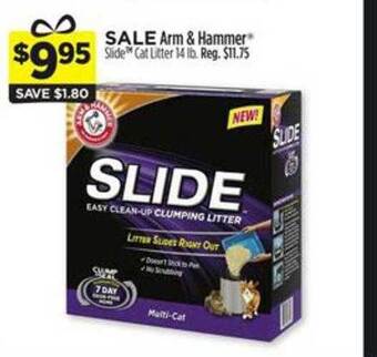 Dollar General Arm & hammer slide cat litter offer