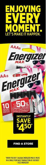 Dollar General Energizer max offer